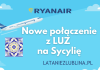 Ryanair uruchamia nowe połączenie z lubelskiego lotniska na Sycylię